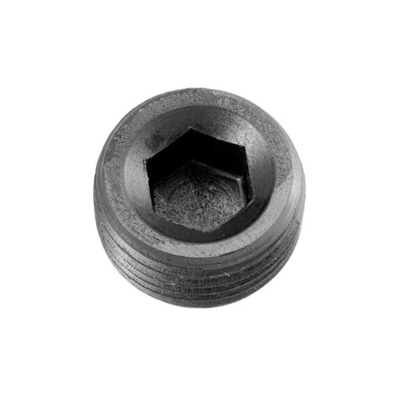 Red Horse Performance -04 (1/4") NPT HEX HEAD PIPE PLUG - BLACK - 2/PKG 932-04-2 - main